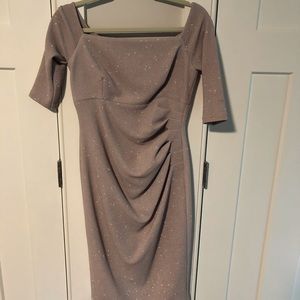 Eliza J off shoulder sheath dress